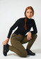 náhled Dámské cyklistické triko Mons Royale Diversion Merino Mock Neck Long Sleeve Wmns Black