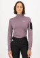 náhled Dámské cyklistické triko Mons Royale Diversion Merino Mock Neck Long Sleeve Wmns Mauve