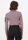 náhled Dámské cyklistické triko Mons Royale Diversion Merino Mock Neck Long Sleeve Wmns Mauve
