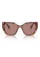 náhled Prada PR 19ZS 18N10D55 Tortoiseshell cognac begonia-Light Brown