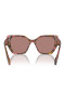náhled Prada PR 19ZS 18N10D55 Tortoiseshell cognac begonia-Light Brown