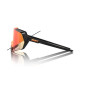 náhled Sluneční brýle 100% Korbin-Gloss Metallic Black-Orange Flash Mirror Photochromic