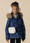 náhled Dětská bunda Poivre Blanc Joana-Jrgl/P Ski Jkt Paisley Blue