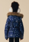 náhled Dětská bunda Poivre Blanc Joana-Jrgl/P Ski Jkt Paisley Blue