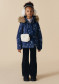 náhled Dětská bunda Poivre Blanc Joana-Jrgl/P Ski Jkt Paisley Blue