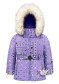 náhled Dětská bunda Poivre Blanc June-Bbgl/P Synth. Down Ski Paisley Purple