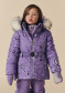 náhled Dětská bunda Poivre Blanc June-Bbgl/P Synth. Down Ski Paisley Purple