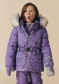 náhled Dětská bunda Poivre Blanc June-Bbgl/P Synth. Down Ski Paisley Purple