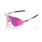 náhled 100% SLENDALE SL - Matte Chalk - Purple Multilayer Mirror Lens