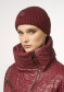 náhled Dámská čepice Goldbergh Bonbon Beanie Vino Rosso
