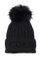 náhled Dámská čepice Goldbergh Hodd Beanie Black