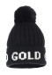 náhled Dámská čepice Goldbergh Hodd Beanie Black/White