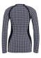 náhled Dámské triko Goldbergh Starlet Baselayer Long Sleeve Black/White