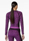 náhled Dámské triko Goldbergh Feline Baselayer Long Sleeve Jaguar Carnivale