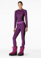 náhled Dámské triko Goldbergh Feline Baselayer Long Sleeve Jaguar Carnivale