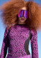 náhled Dámské triko Goldbergh Feline Baselayer Long Sleeve Jaguar Carnivale