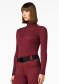náhled Dámský rolák Goldbergh Mira Long Sleeve Knit Sweater Vino Rosso