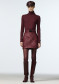 náhled Dámský rolák Goldbergh Mira Long Sleeve Knit Sweater Vino Rosso