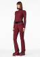 náhled Dámský rolák Goldbergh Mira Long Sleeve Knit Sweater Vino Rosso