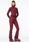 náhled Dámský rolák Goldbergh Mira Long Sleeve Knit Sweater Vino Rosso