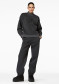 náhled Dámská mikina Goldbergh Sizzle Turtle Neck Sweater Black Lurex Melange