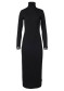 náhled Dámské šaty Goldbergh Mireille Long Sleeve Knit Dres Black