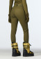 náhled Dámské slim fit kalhoty Goldbergh Sandy Ski Pants Dark Olive