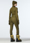 náhled Dámské slim fit kalhoty Goldbergh Sandy Ski Pants Dark Olive