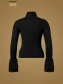 náhled Dámský svetr Goldbergh Fiori Long Sleeve Knit Sweater Black