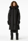 náhled Dámský kabát Goldbergh Ember Jacket Faux Border Black