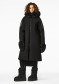 náhled Dámský kabát Goldbergh Ember Jacket Faux Border Black