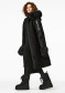 náhled Dámský kabát Goldbergh Ember Jacket Faux Border Black