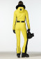 náhled Dámská kombinéza Goldbergh Parry Long Ski Suit Faux Borde Limone