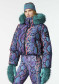 náhled Dámská bunda Goldbergh Lucinda Ski Jacket Faux Border Snake Turchese