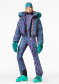 náhled Dámská bunda Goldbergh Lucinda Ski Jacket Faux Border Snake Turchese