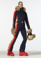 náhled Dámská kombinéza Goldbergh Suvi Ski Suit Faux Border French Blue