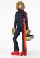 náhled Dámská kombinéza Goldbergh Suvi Ski Suit Faux Border French Blue