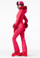 náhled Dámská kombinéza Goldbergh Angele Ski Suit Faux Border Italian Rose
