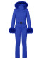 náhled Dámská kombinéza Goldbergh Angele Ski Suit Faux Border Dazzling Blue