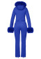 náhled Dámská kombinéza Goldbergh Angele Ski Suit Faux Border Dazzling Blue