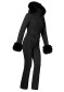 náhled Dámská kombinéza Goldbergh Angele Ski Suit Faux Border Black