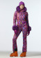 náhled Dámská kombinéza Goldbergh Zafira Ski Suit Faux Border Snake Pink