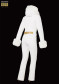 náhled Dámský overal Goldbergh Vita Ski Suit Faux Border Cream