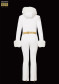 náhled Dámský overal Goldbergh Vita Ski Suit Faux Border Cream
