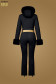 náhled Dámský  overal Goldbergh Vita Ski Suit Faux Border Black