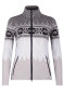 náhled Dámský svetr Newland N4 6704/0097 Lady Full Zip Stone/White