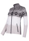 náhled Dámský svetr Newland N4 6704/0097 Lady Full Zip Stone/White
