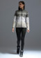 náhled Dámský svetr Newland N4 6704/0097 Lady Full Zip Stone/White