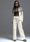 náhled Dámské kalhoty Newland N4 6756/0097 Lady Leg Pants Stone/White
