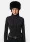 náhled Dámská čepice APPARIS Margot Sable Pillbox Hat Noir